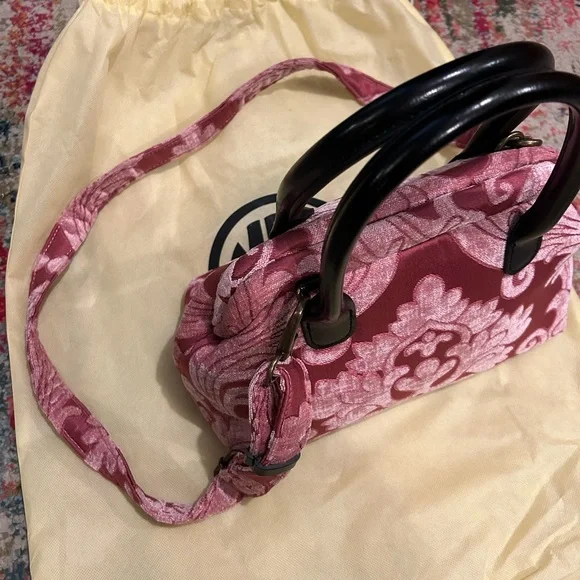 Max Carpetbag Works Handmade Queen Rose Satchel - Picture 4 of 4